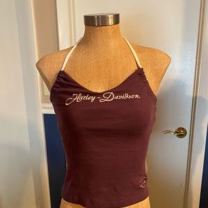 Harley-Davidson halter top, size small.